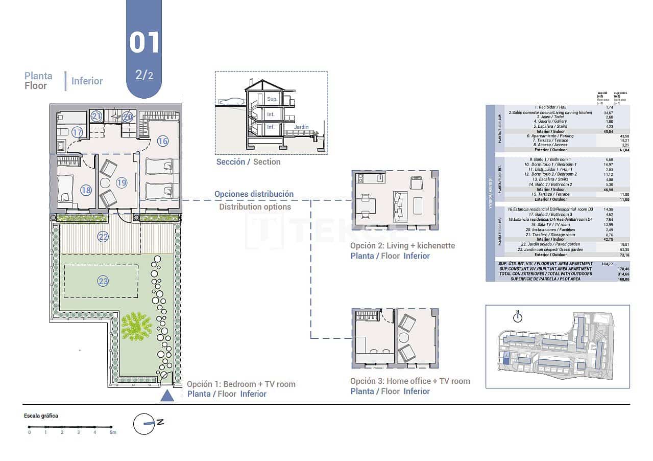 4 makuuhuone Huvila myytävänä paikassa La Nucia mukana uima-altaan - 439 000 € (Ref: 8964813)