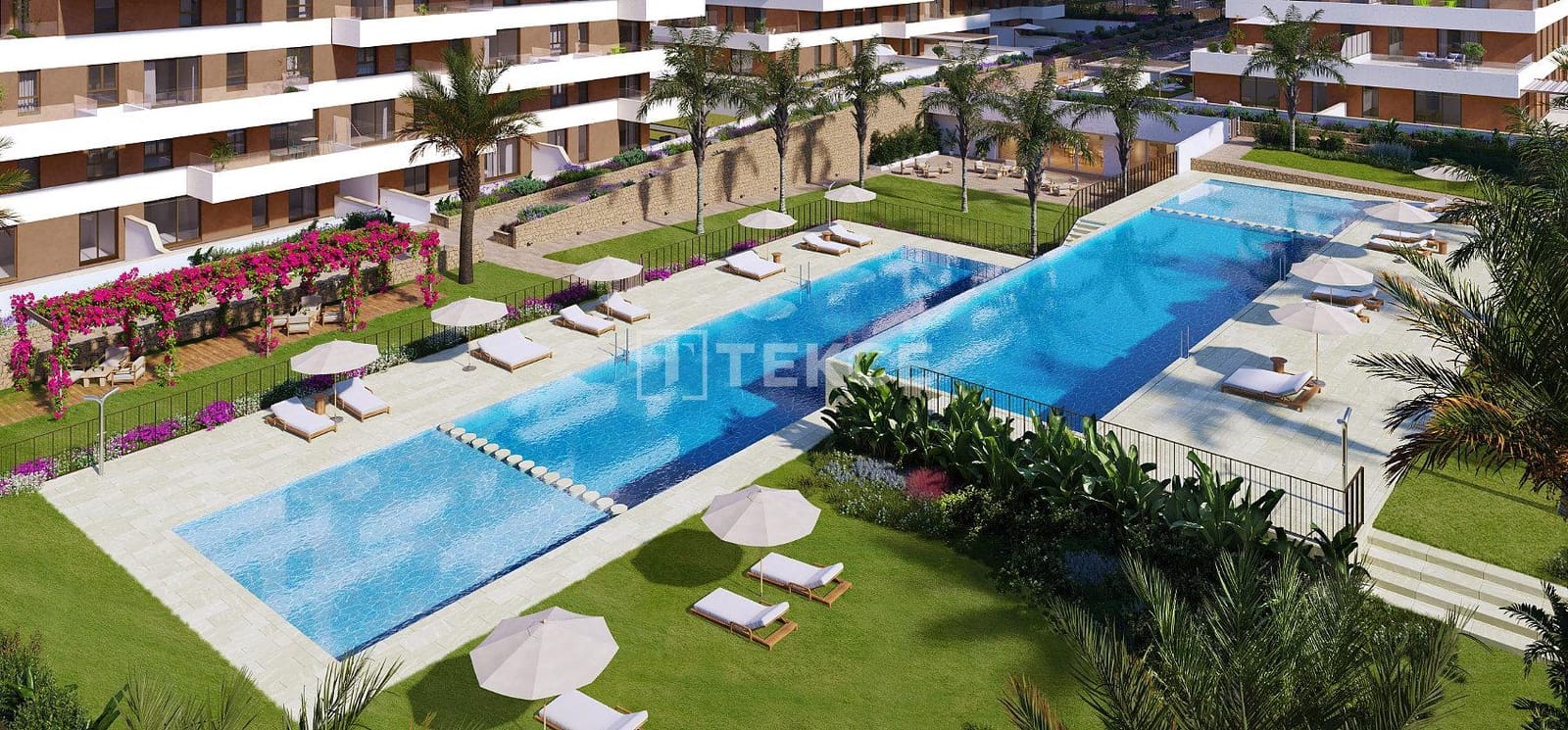 2 bedroom Flat for sale in La Villajoyosa / Vila Joiosa with pool - € 357,000 (Ref: 8964814)