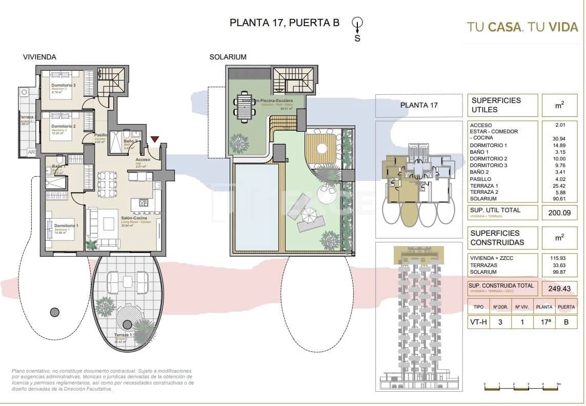 3 chambre Appartement à vendre à Calpe / Calp avec piscine - 625 000 € (Ref: 8964849)