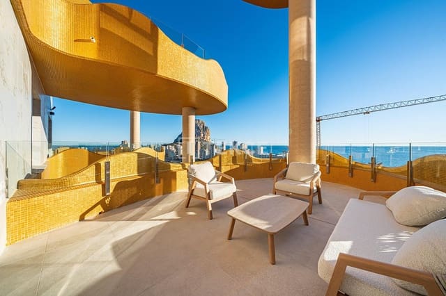 3 Zimmer Wohnung zu verkaufen in Pueblo, Calpe / Calp mit Pool - 650.000 € (Ref: 8964849)