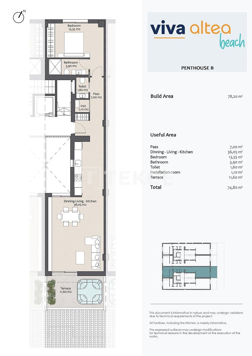 2 soveværelse Lejlighed til salg i Altea - € 465.000 (Ref: 8964868)