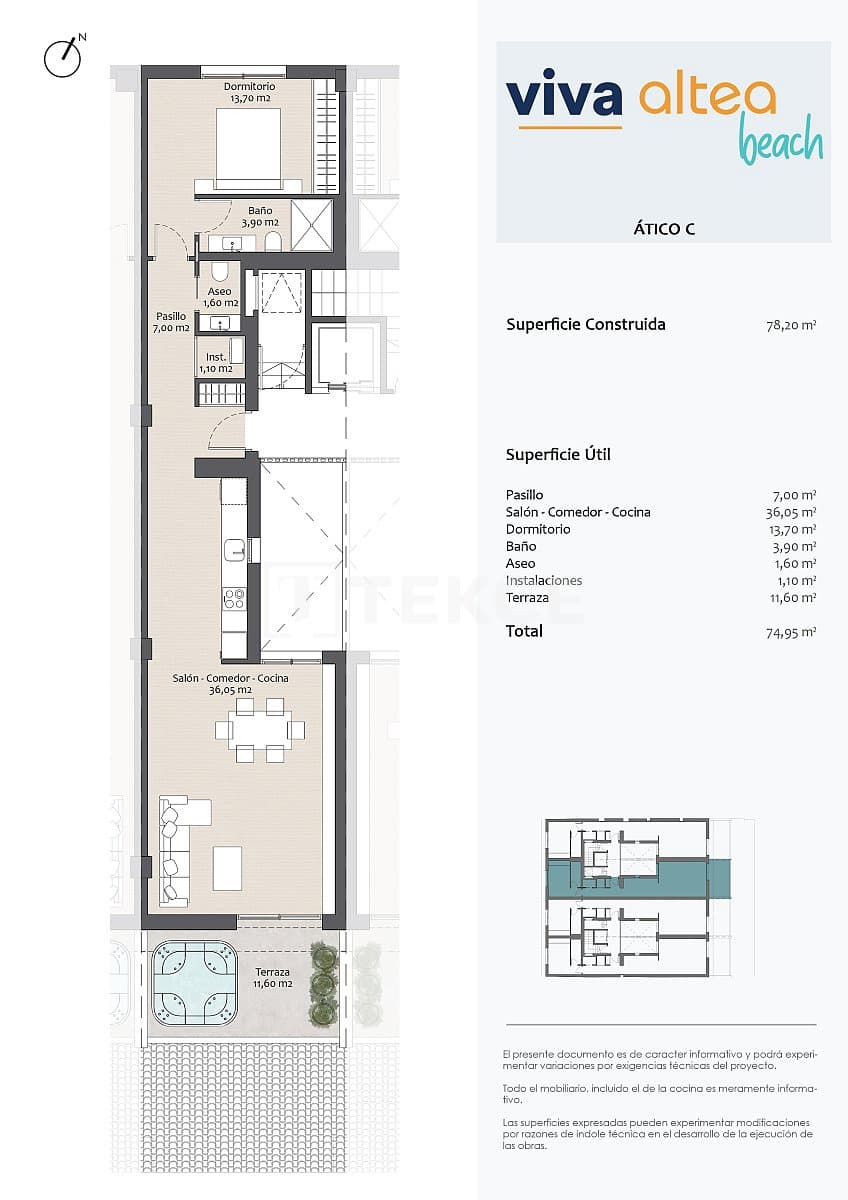 2 soveværelse Lejlighed til salg i Altea - € 465.000 (Ref: 8964868)