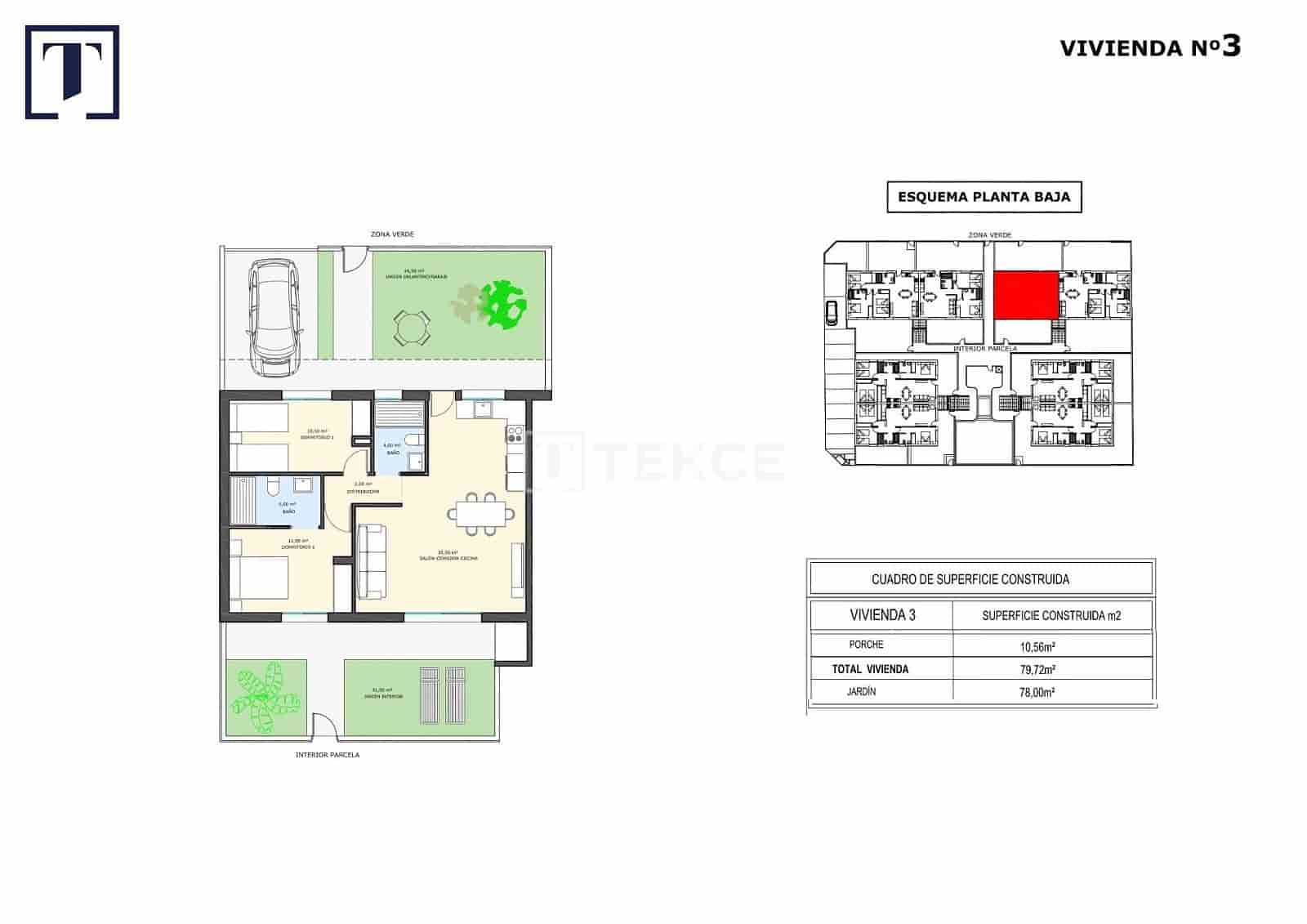 3 sypialnia Mieszkanie na sprzedaż w Pilar de la Horadada z basenem - 290 000 € (Ref: 8964887)