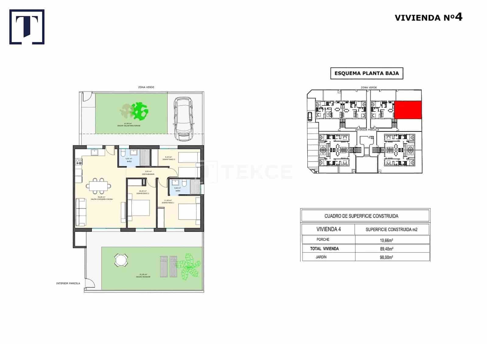 3 sypialnia Mieszkanie na sprzedaż w Pilar de la Horadada z basenem - 290 000 € (Ref: 8964887)