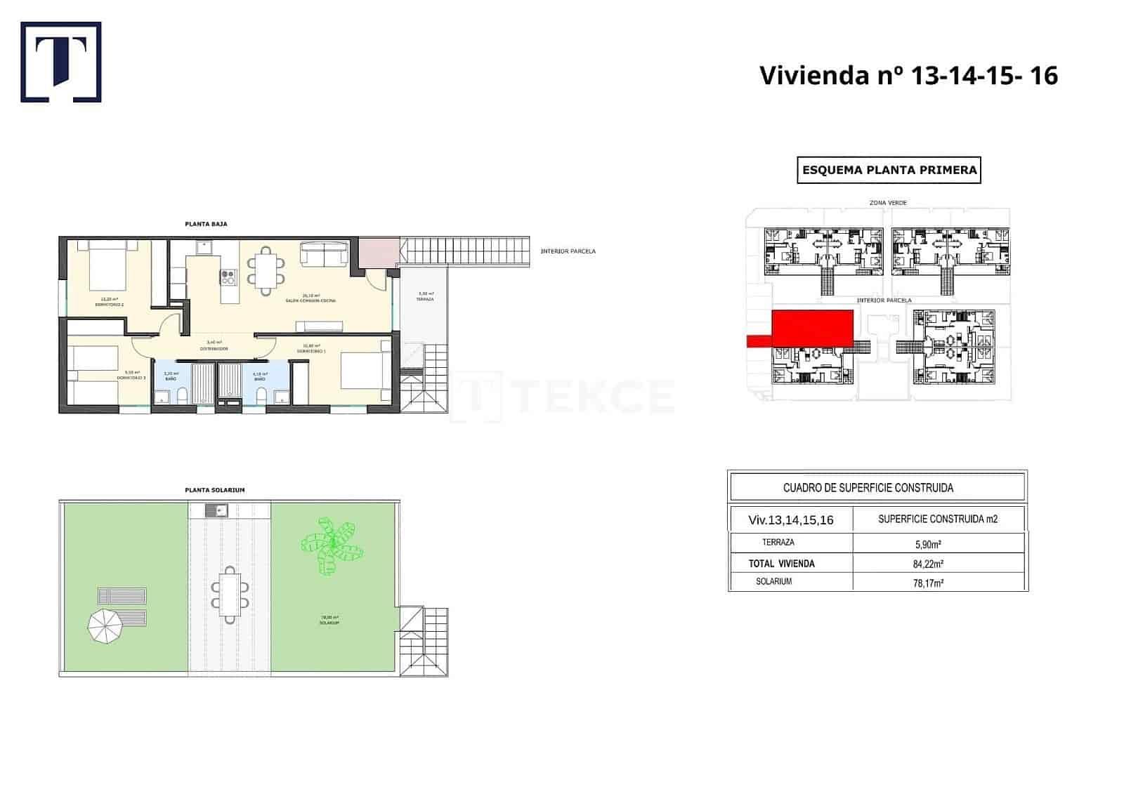 3 sypialnia Mieszkanie na sprzedaż w Pilar de la Horadada z basenem - 290 000 € (Ref: 8964887)