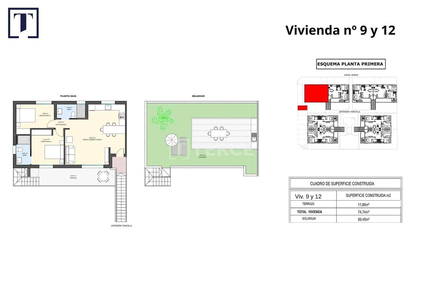 3 sypialnia Mieszkanie na sprzedaż w Pilar de la Horadada z basenem - 290 000 € (Ref: 8964887)