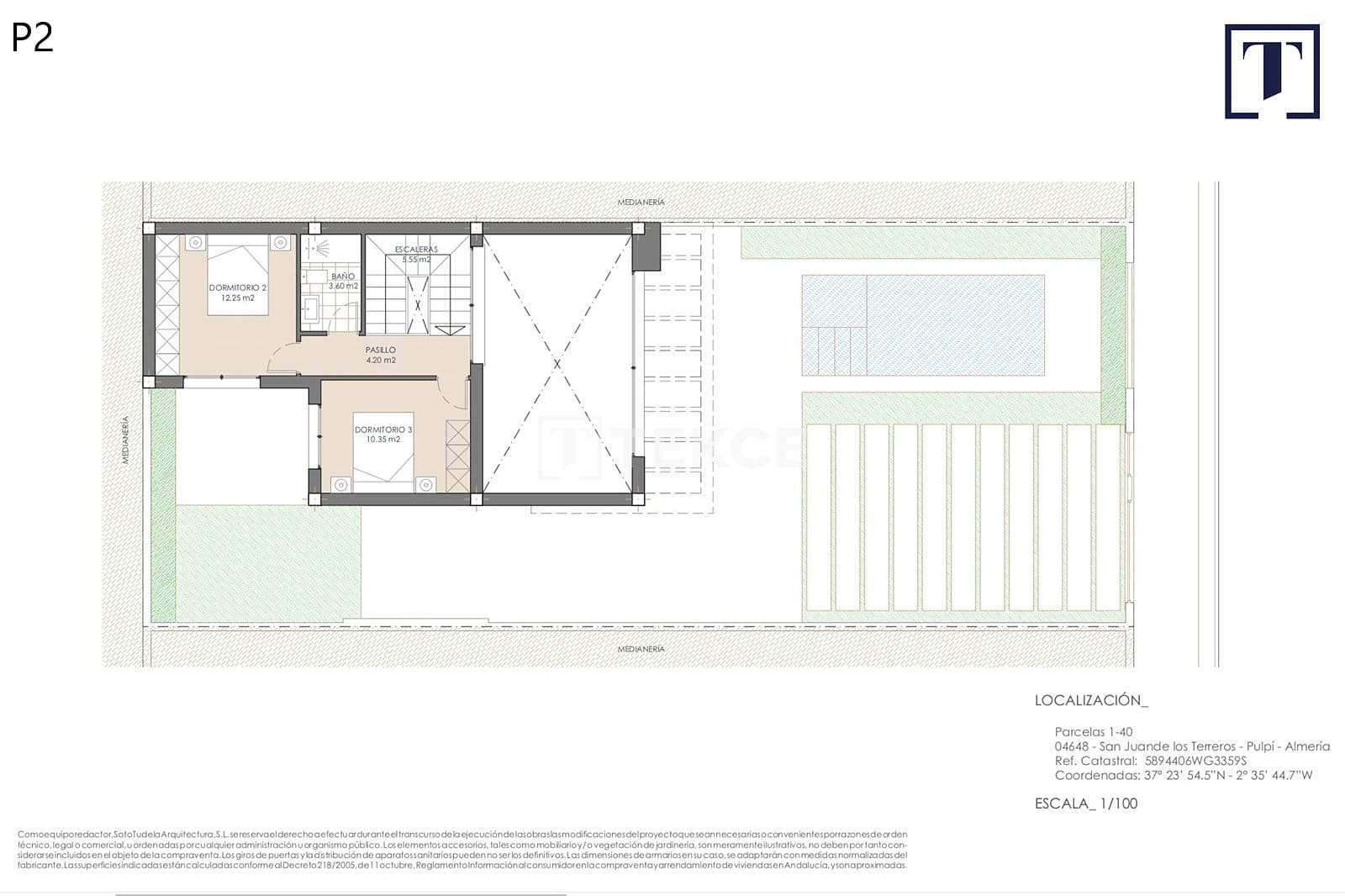 3 quarto Moradia para venda em San Juan de los Terreros com piscina - 380 000 € (Ref: 8964893)