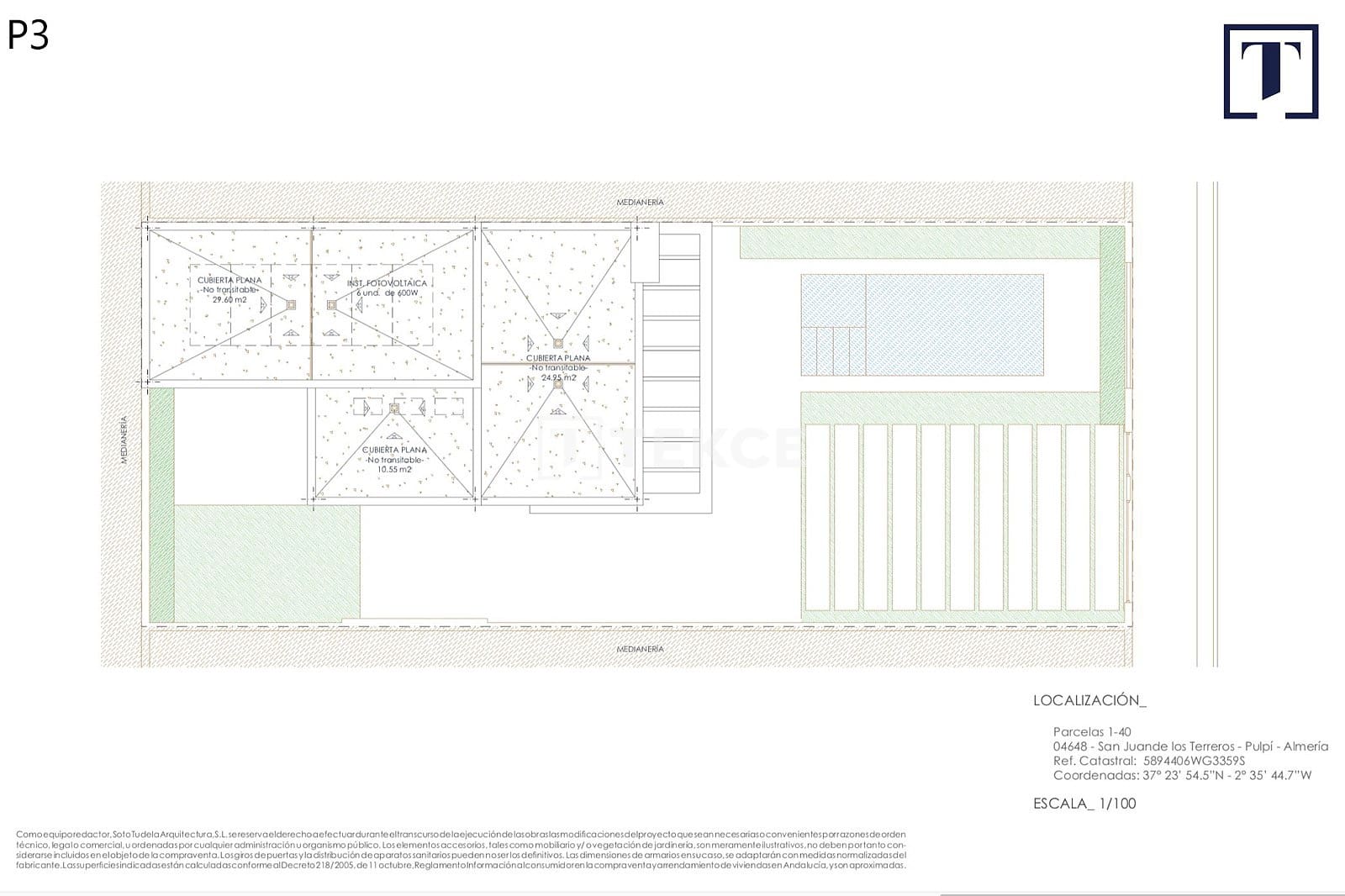 3 quarto Moradia para venda em San Juan de los Terreros com piscina - 380 000 € (Ref: 8964893)