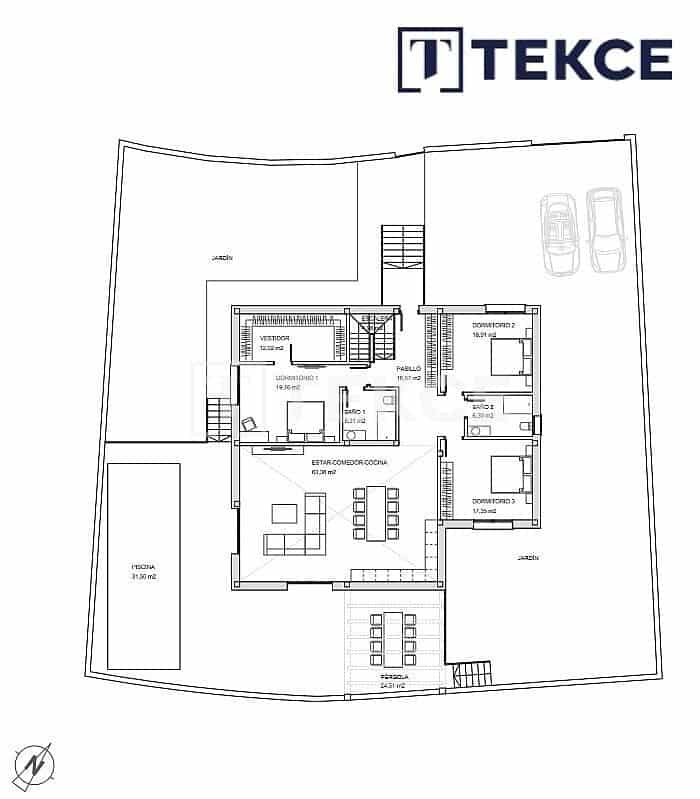 3 bedroom Villa for sale in Finestrat with pool - € 1,200,000 (Ref: 8964931)