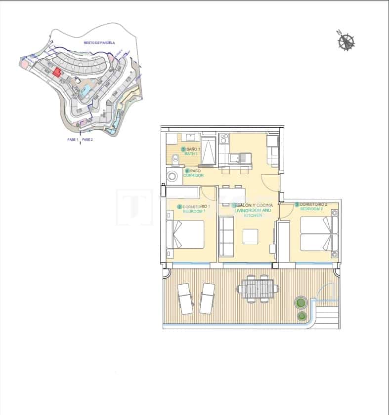 2 Zimmer Wohnung zu verkaufen in Aguilas mit Pool - 427.000 € (Ref: 8964941)