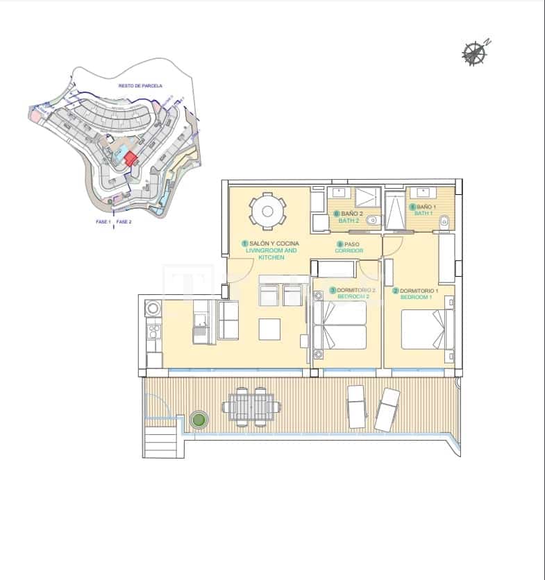 4 slaapkamer Flat te koop in Aguilas met zwembad - € 646.000 (Ref: 8964944)