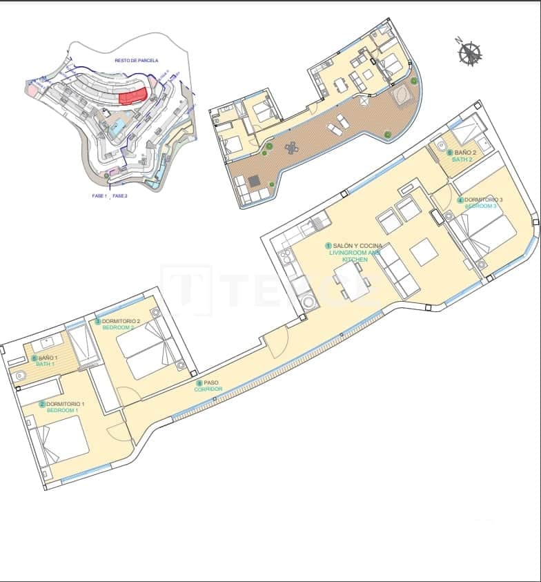 4 slaapkamer Flat te koop in Aguilas met zwembad - € 646.000 (Ref: 8964944)