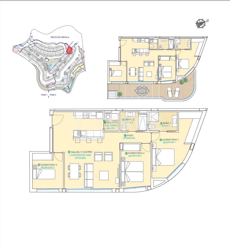 4 slaapkamer Flat te koop in Aguilas met zwembad - € 646.000 (Ref: 8964944)