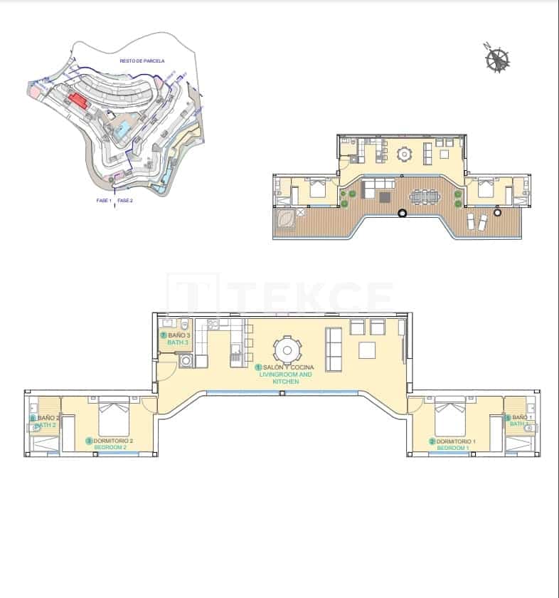 4 slaapkamer Flat te koop in Aguilas met zwembad - € 646.000 (Ref: 8964944)