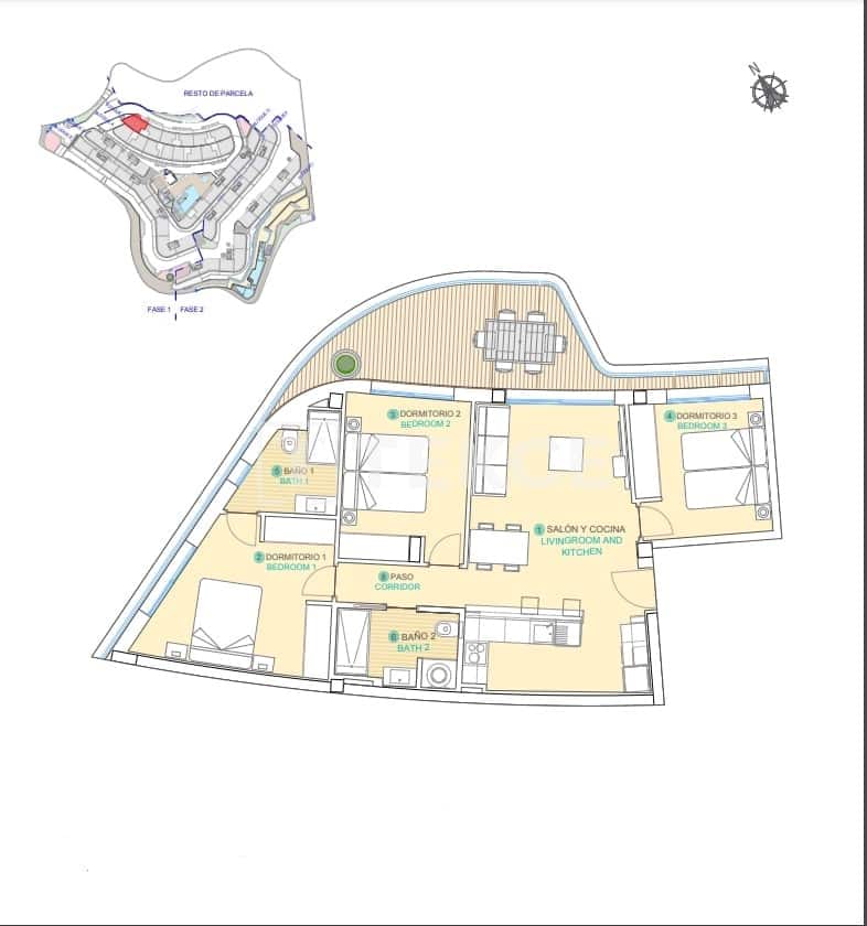 4 slaapkamer Flat te koop in Aguilas met zwembad - € 646.000 (Ref: 8964944)