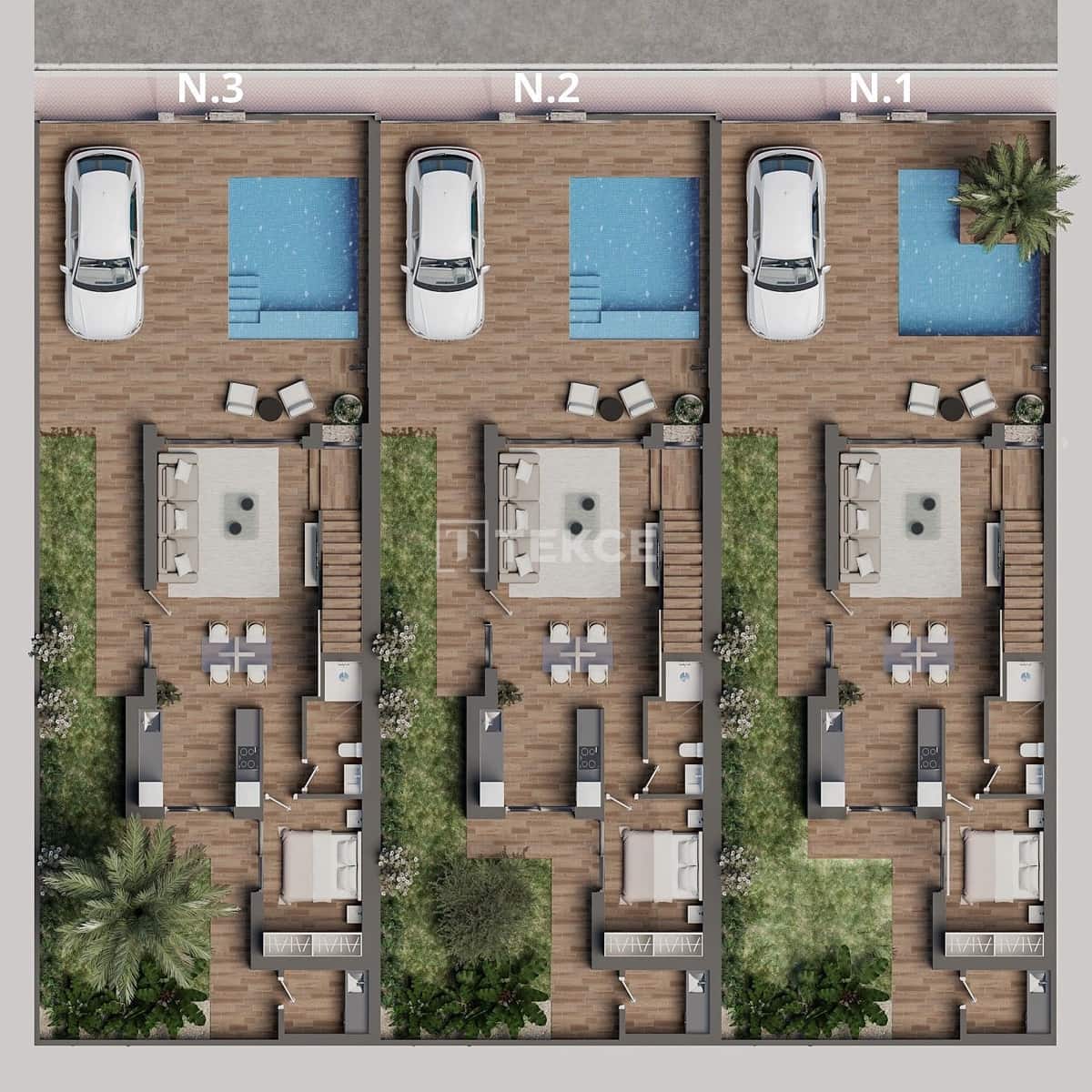 3 sypialnia Willa na sprzedaż w San Pedro del Pinatar z basenem - 480 000 € (Ref: 8964948)