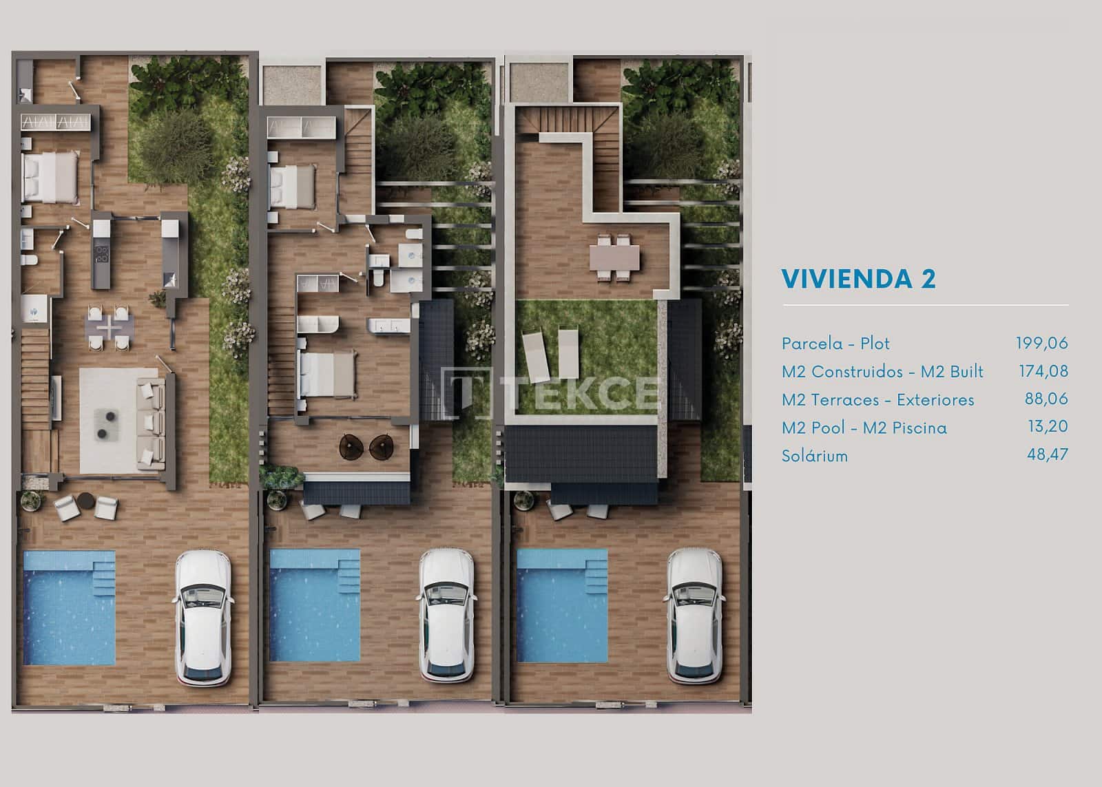 3 sypialnia Willa na sprzedaż w San Pedro del Pinatar z basenem - 480 000 € (Ref: 8964948)