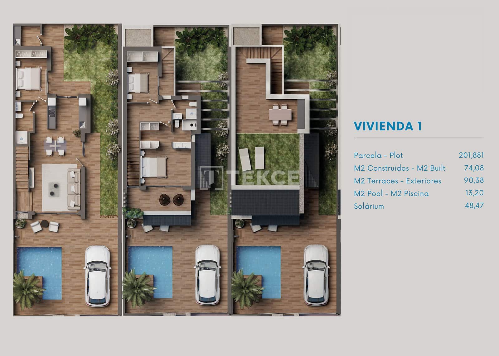 3 sypialnia Willa na sprzedaż w San Pedro del Pinatar z basenem - 480 000 € (Ref: 8964948)