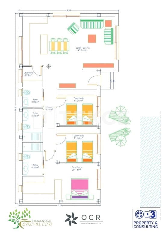 3 soveværelse Villa til salg i Calasparra med swimmingpool - € 361.000 (Ref: 8964949)