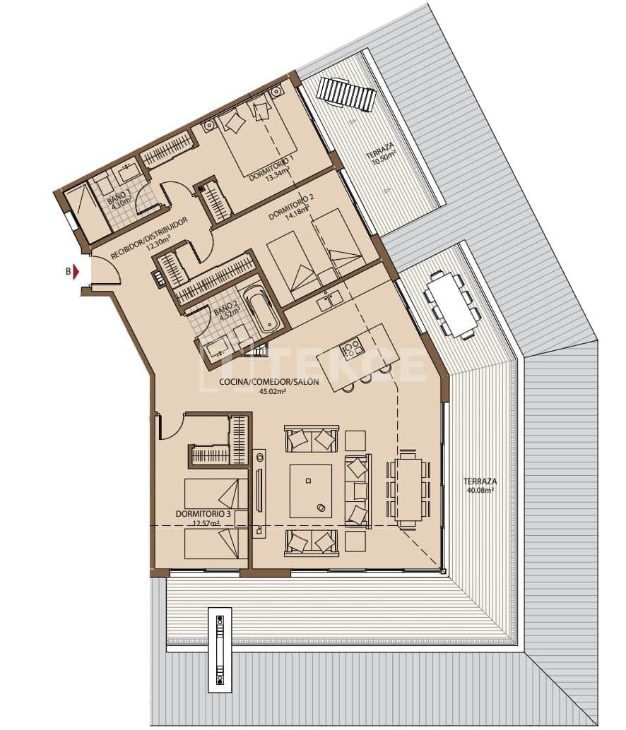3 sypialnia Mieszkanie na sprzedaż w Fuengirola z basenem - 850 000 € (Ref: 8964970)