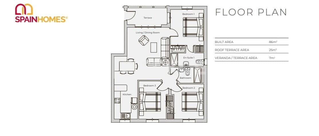 3 sypialnia Mieszkanie na sprzedaż w Pulpi z basenem - 235 000 € (Ref: 8964995)