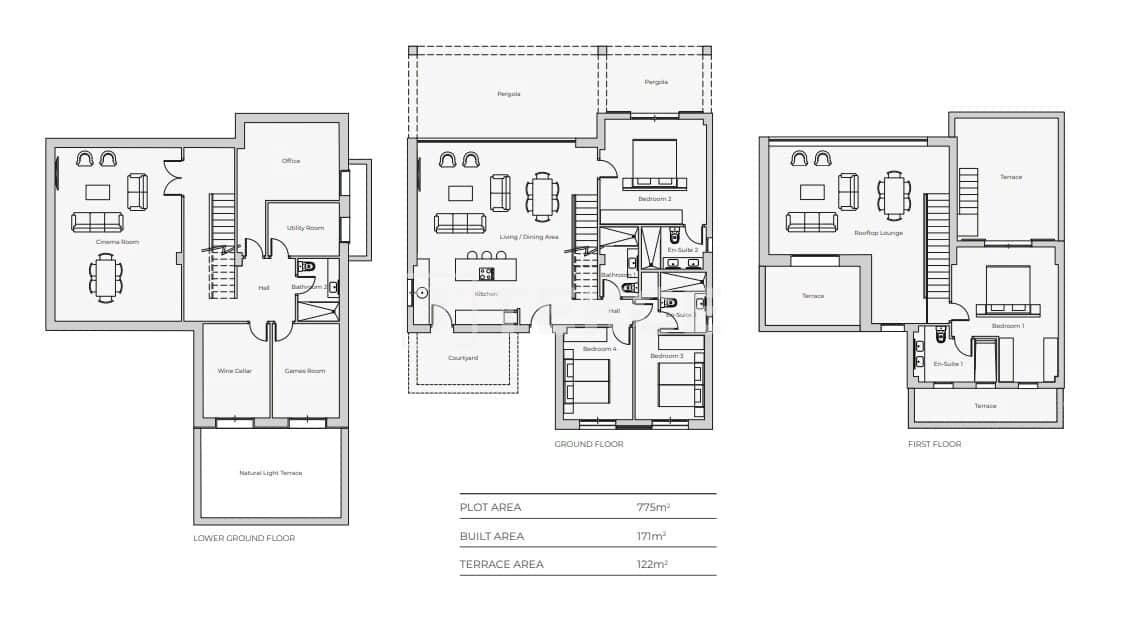 3 Zimmer Villa zu verkaufen in Cuevas del Almanzora mit Pool - 935.000 € (Ref: 8964998)