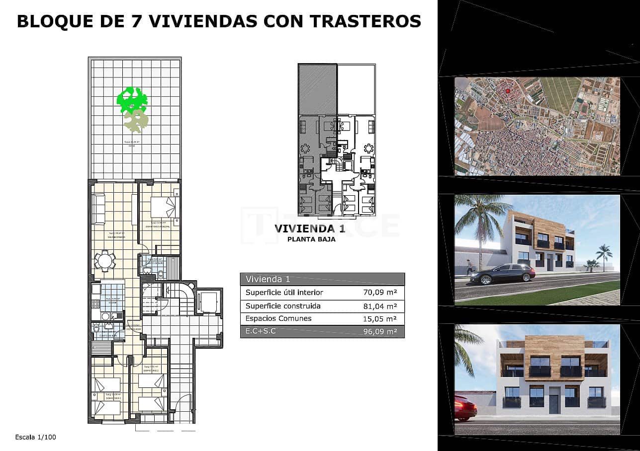 3 sovrum Lägenhet till salu i Pilar de la Horadada - 235 000 € (Ref: 8965004)