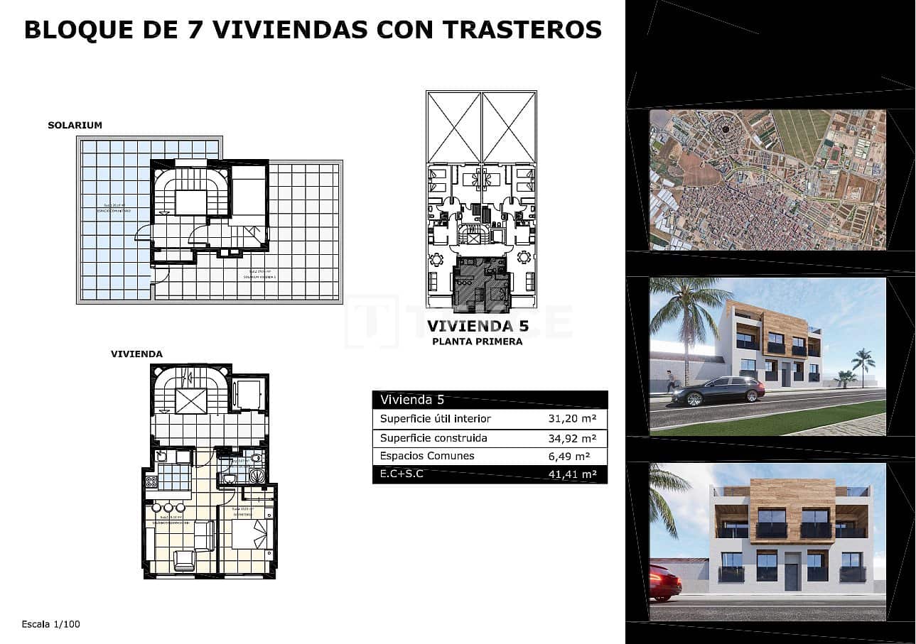 3 sovrum Lägenhet till salu i Pilar de la Horadada - 235 000 € (Ref: 8965004)