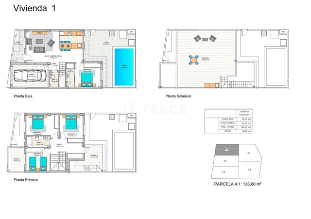 3 slaapkamer Villa te koop in Los Belones, Cartagena met zwembad - € 355.000 (Ref: 8965008)