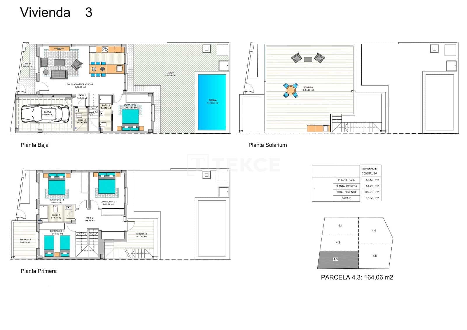 3 slaapkamer Villa te koop in Los Belones met zwembad - € 355.000 (Ref: 8965008)