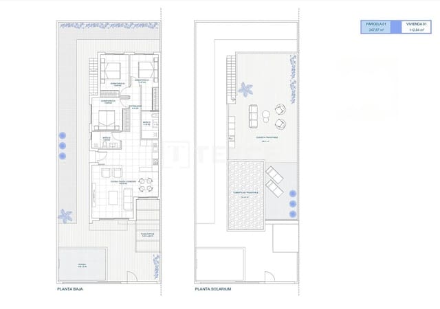 3 bedroom Villa for sale in Los Alcázares with pool - € 429,000 (Ref: 8965028)