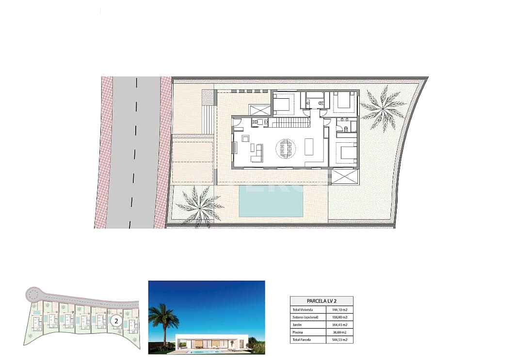 Chalet de 3 habitaciones en Finestrat en venta con piscina - 726.000 € (Ref: 8965042)