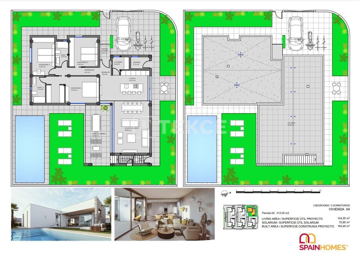 3 soveværelse Villa til salg i Mar de Cristal med swimmingpool - € 549.000 (Ref: 8965045)
