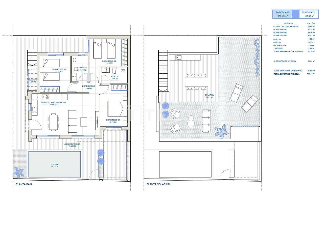 3 sovrum Villa till salu i Roldan med pool - 270 000 € (Ref: 8965047)