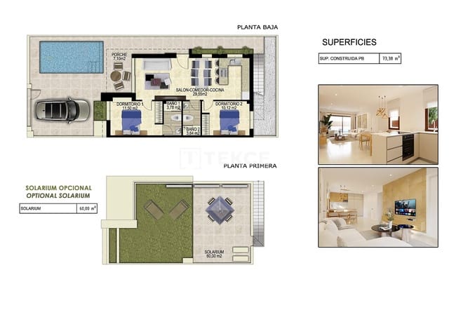 2 camera da letto Villa in vendita in Vistabella, Orihuela con piscina - 345.000 € (Rif: 8965057)