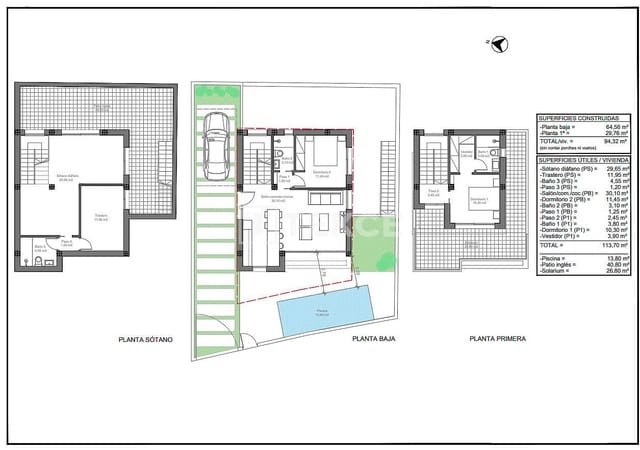 2 slaapkamer Villa te koop in Pinar de Campoverde, Pilar de la Horadada met zwembad - € 490.000 (Ref: 8965058)