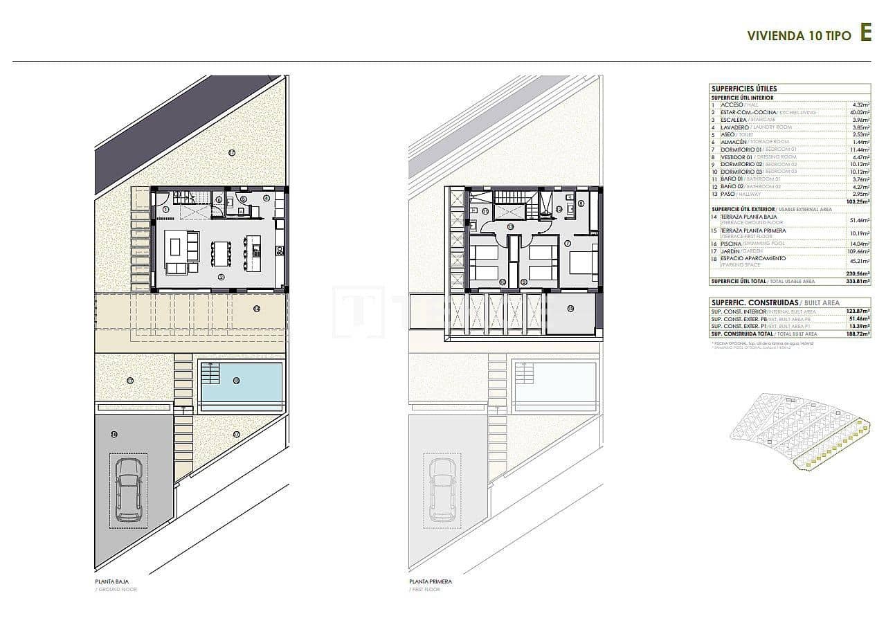 3 sypialnia Willa na sprzedaż w Polop z basenem - 495 000 € (Ref: 8965073)