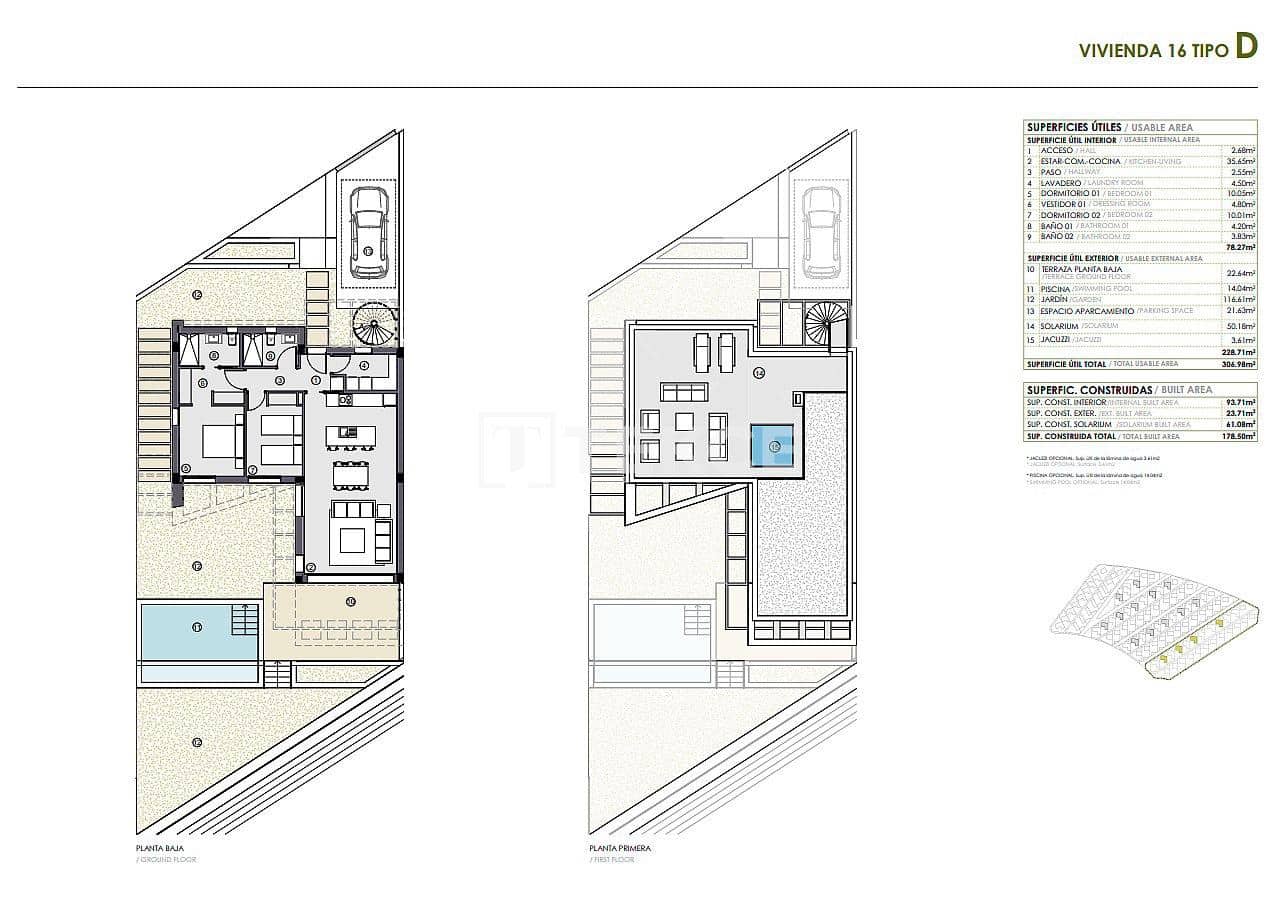 3 sypialnia Willa na sprzedaż w Polop z basenem - 495 000 € (Ref: 8965073)