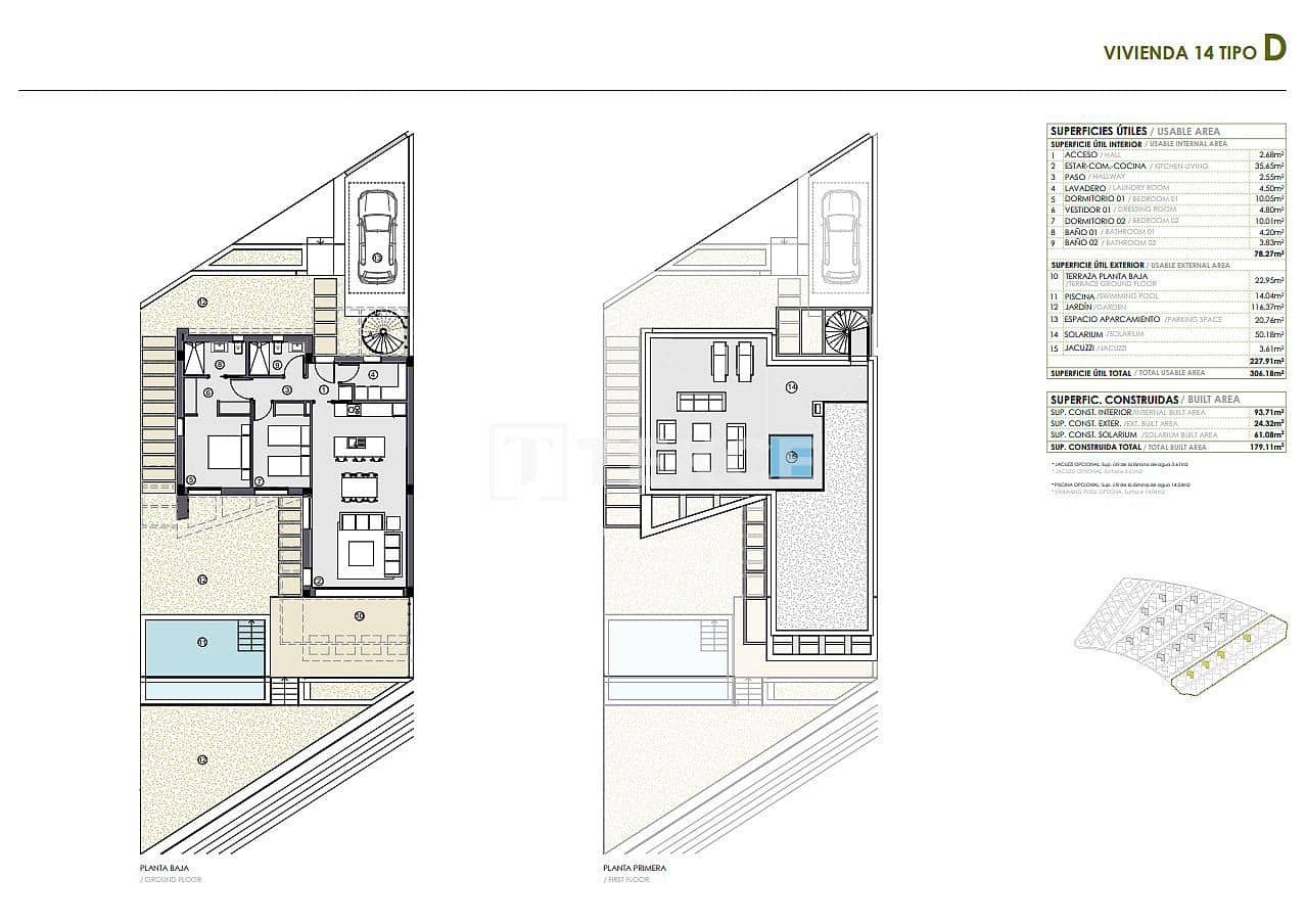 3 sypialnia Willa na sprzedaż w Polop z basenem - 495 000 € (Ref: 8965073)