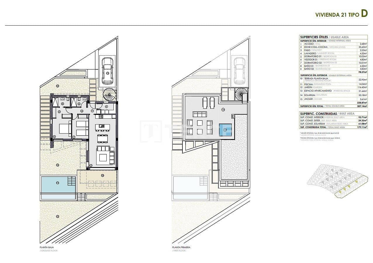 3 sypialnia Willa na sprzedaż w Polop z basenem - 495 000 € (Ref: 8965073)