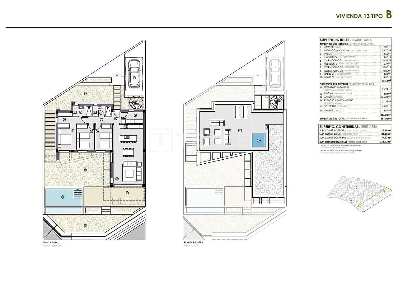 3 sypialnia Willa na sprzedaż w Polop z basenem - 495 000 € (Ref: 8965073)