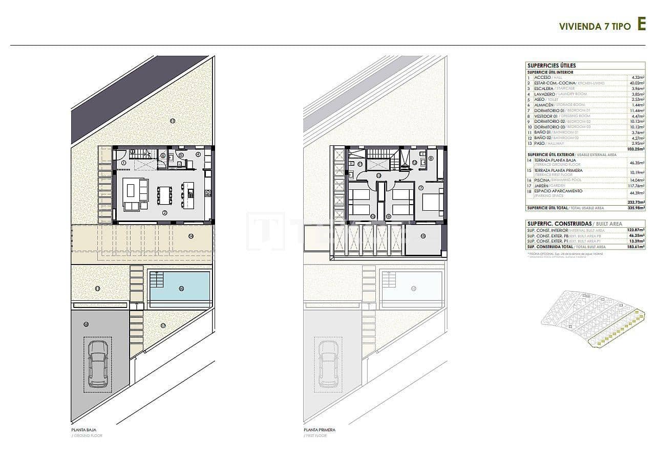 3 sypialnia Willa na sprzedaż w Polop z basenem - 495 000 € (Ref: 8965073)