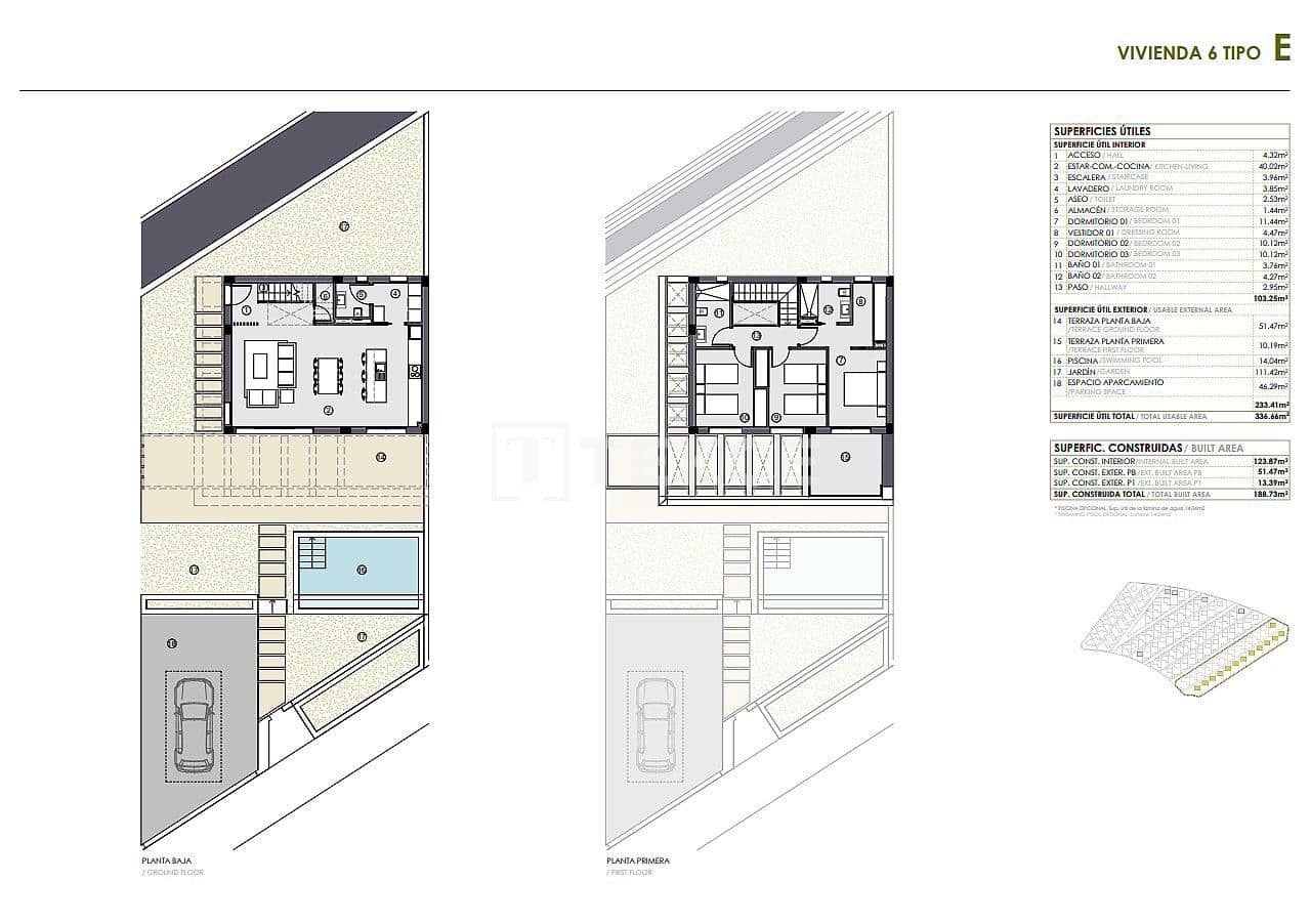 3 sypialnia Willa na sprzedaż w Polop z basenem - 495 000 € (Ref: 8965073)
