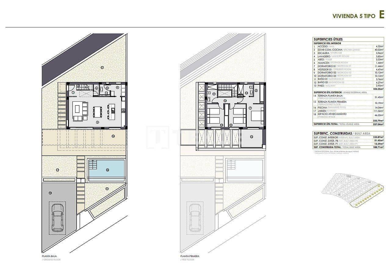 3 sypialnia Willa na sprzedaż w Polop z basenem - 495 000 € (Ref: 8965073)