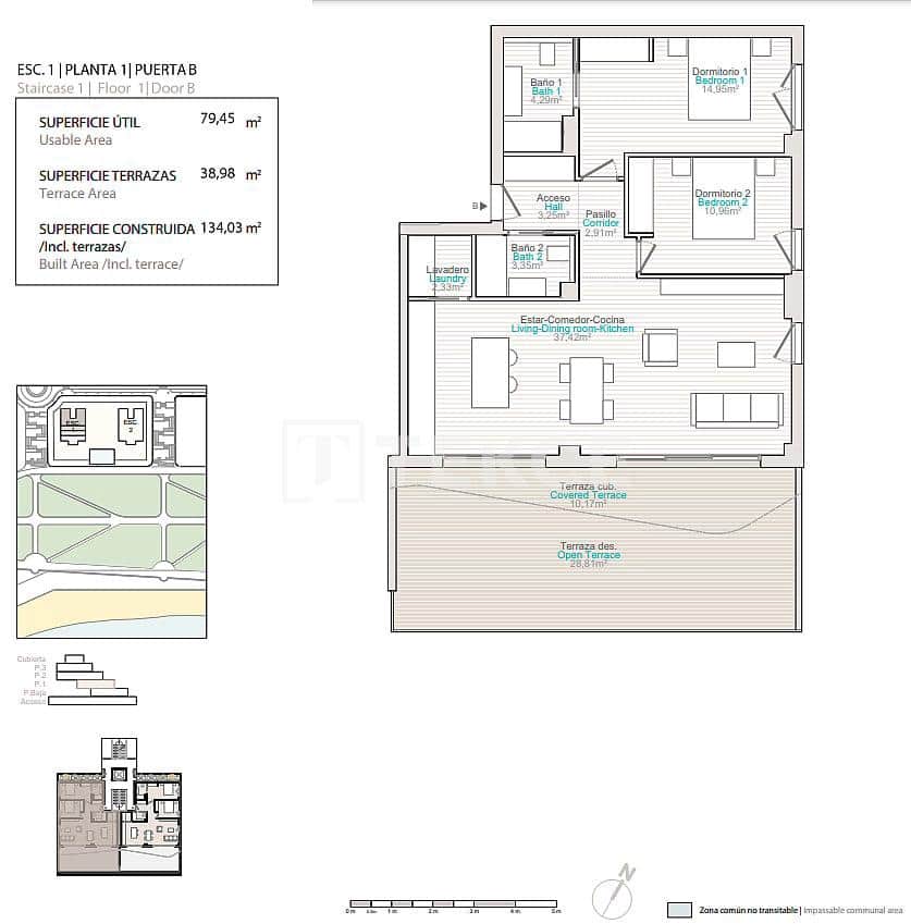 2 sypialnia Mieszkanie na sprzedaż w La Villajoyosa / Vila Joiosa z basenem - 820 000 € (Ref: 8965077)