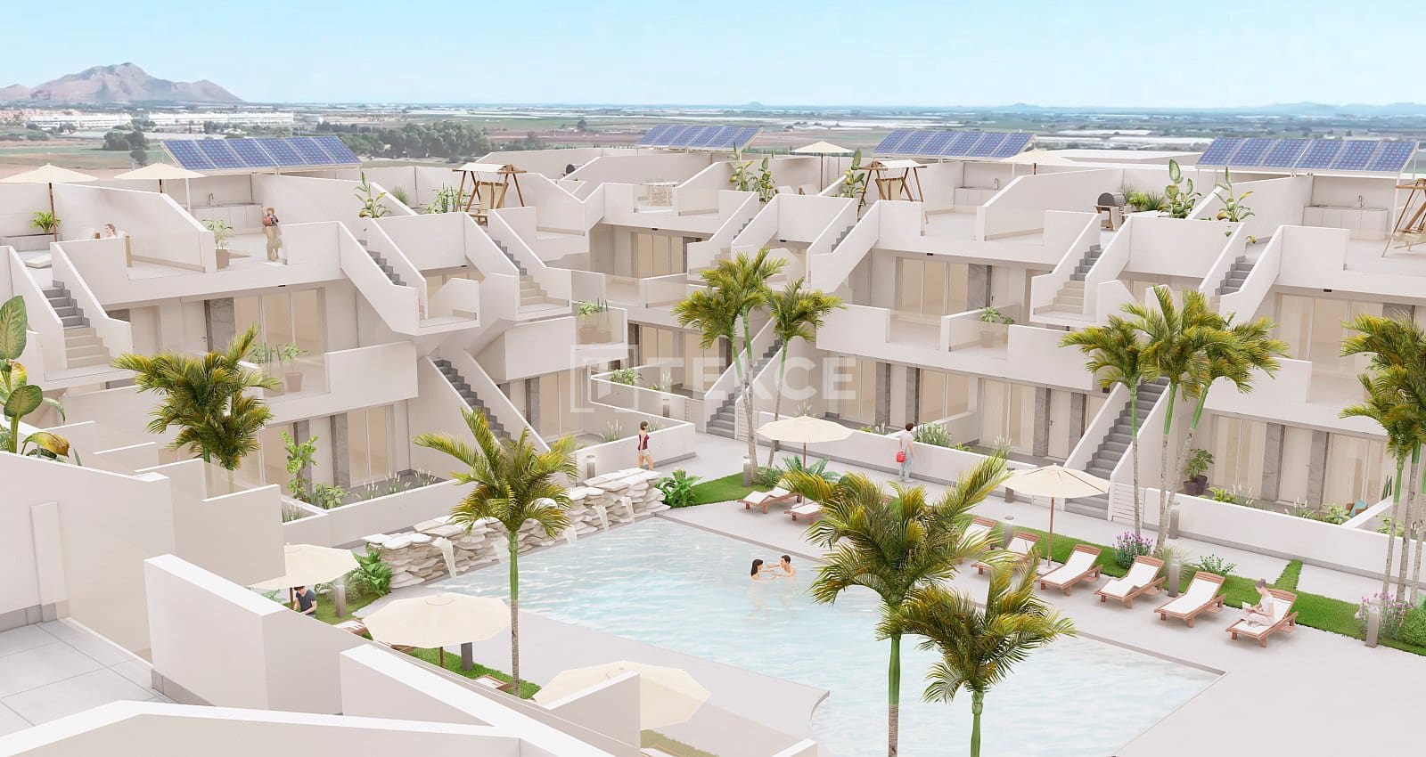 2 sypialnia Mieszkanie na sprzedaż w Roldan z basenem - 233 000 € (Ref: 8965108)