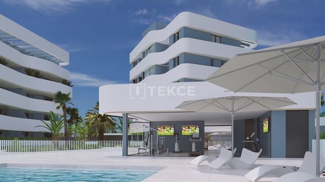 2 Zimmer Wohnung zu verkaufen in El Raso, Guardamar del Segura mit Pool - 279.000 € (Ref: 8965112)