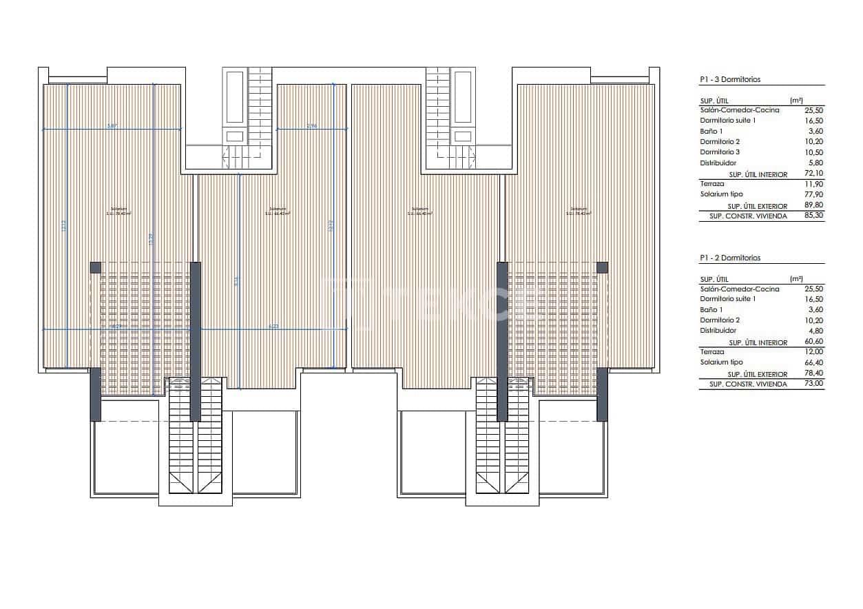 3 sypialnia Mieszkanie na sprzedaż w Ciudad Quesada z basenem - 354 000 € (Ref: 8965118)