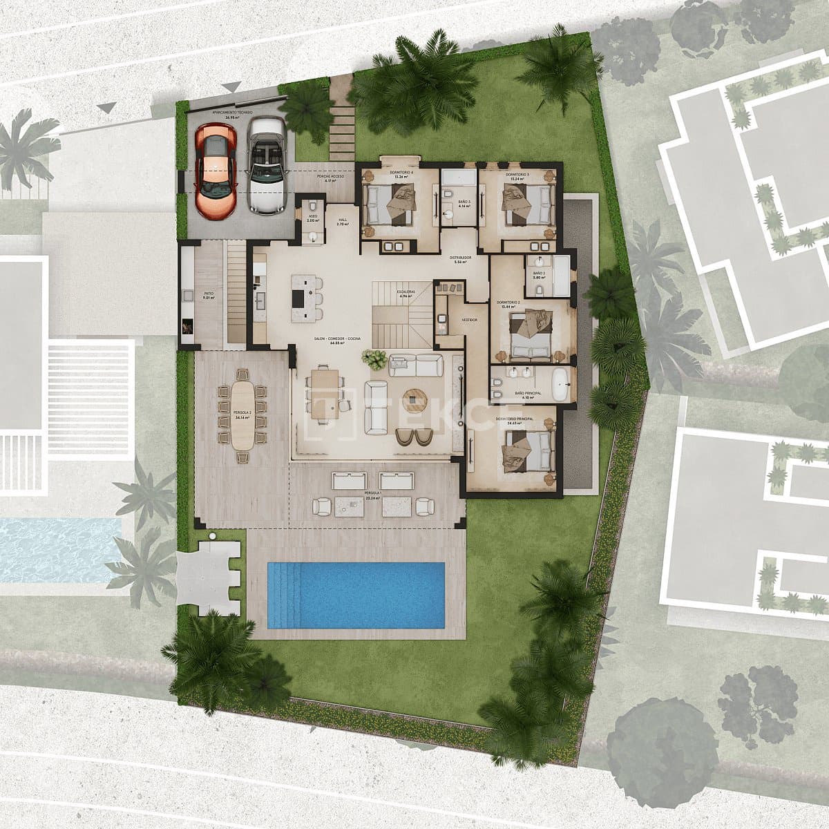 6 bedroom Villa for sale in Mijas with pool - € 1,750,000 (Ref: 8965121)