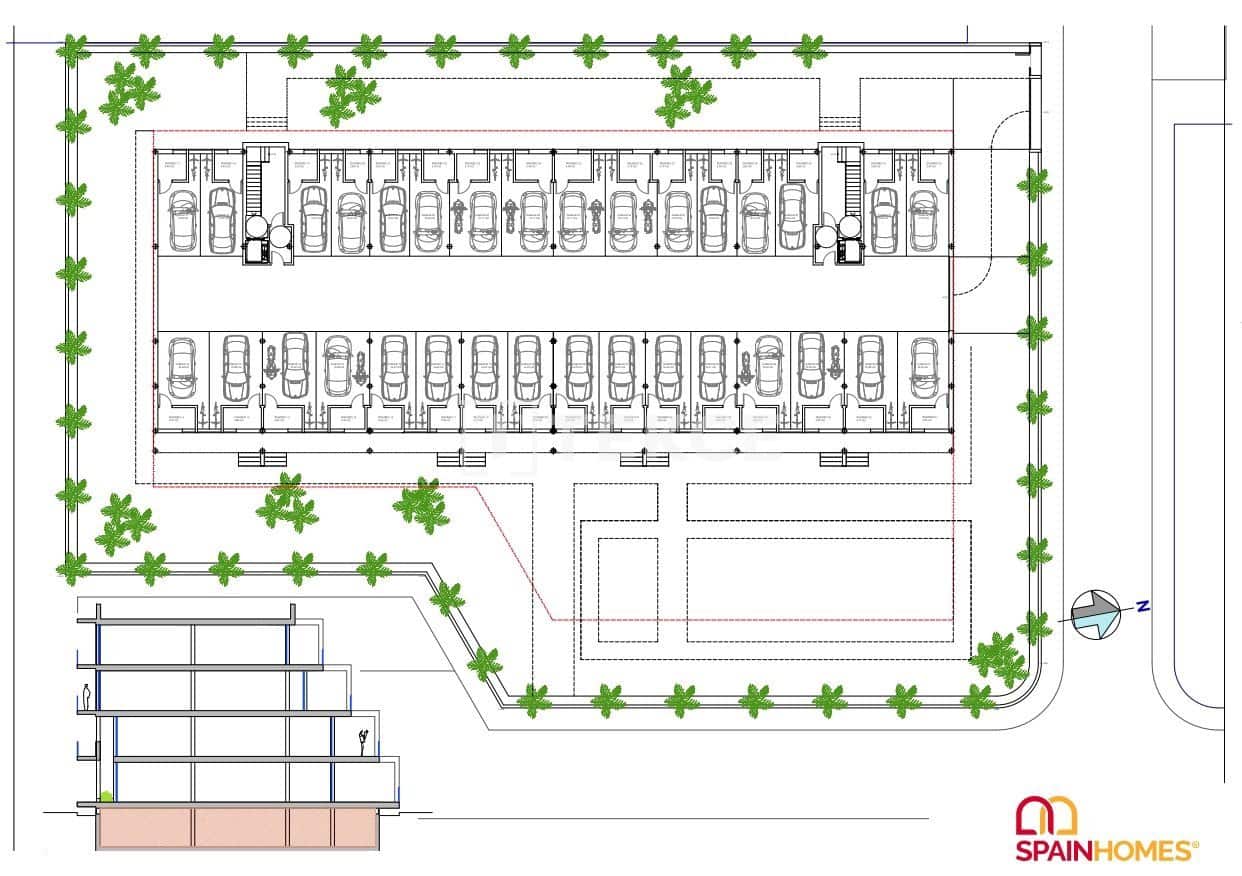 2 sypialnia Mieszkanie na sprzedaż w Mar de Cristal z basenem - 305 000 € (Ref: 8965130)